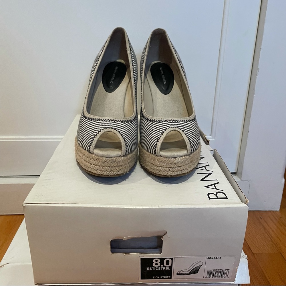 Banana Republic Espadrille Wedges